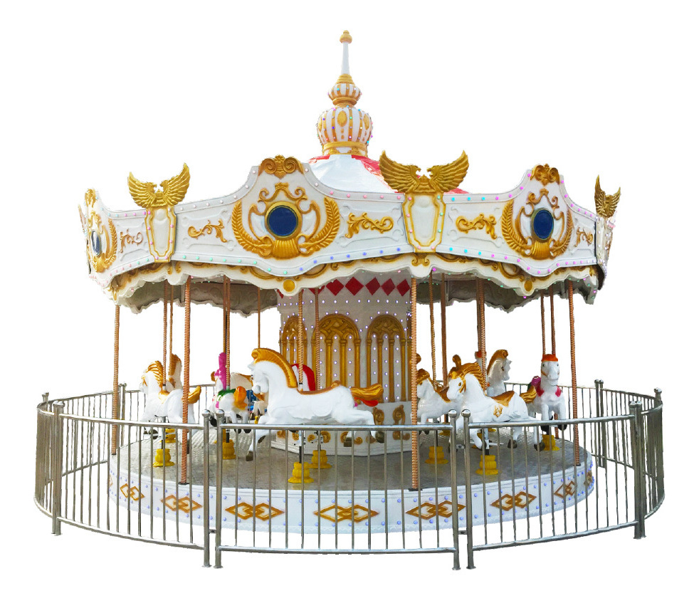 China supplier factory price amusement part rides shopping mall amusement equipment mechanical carousel horse ride for sale