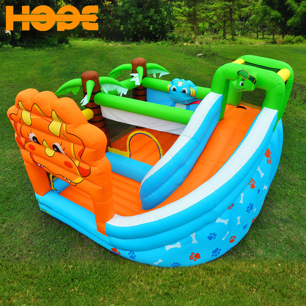 Commercial princess basketball hoop dinosaur toddler inflatable jumpers bouncer bouncy house jumping castle slide with ball pit