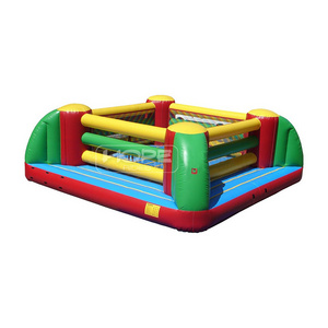 Outdoor commercial kids sports cheap price children wrestling inflatable games bounce house boxing ring for adults