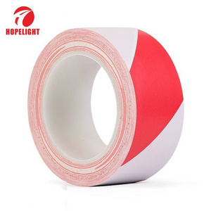 Red White Barricade Tape 3-Inch Caution Tape PVC floor danger WarningTape