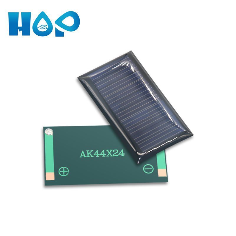 HOP Customized 0.18w 0.2w 1w 5w 6w 10w Small Solar Panels Epoxy Mini Solar Panel