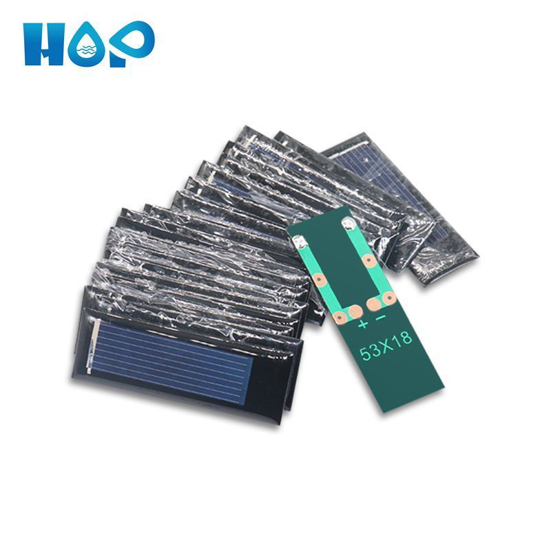 HOP Customized 0.18w 0.2w 1w 5w 6w 10w Small Solar Panels Epoxy Mini Solar Panel