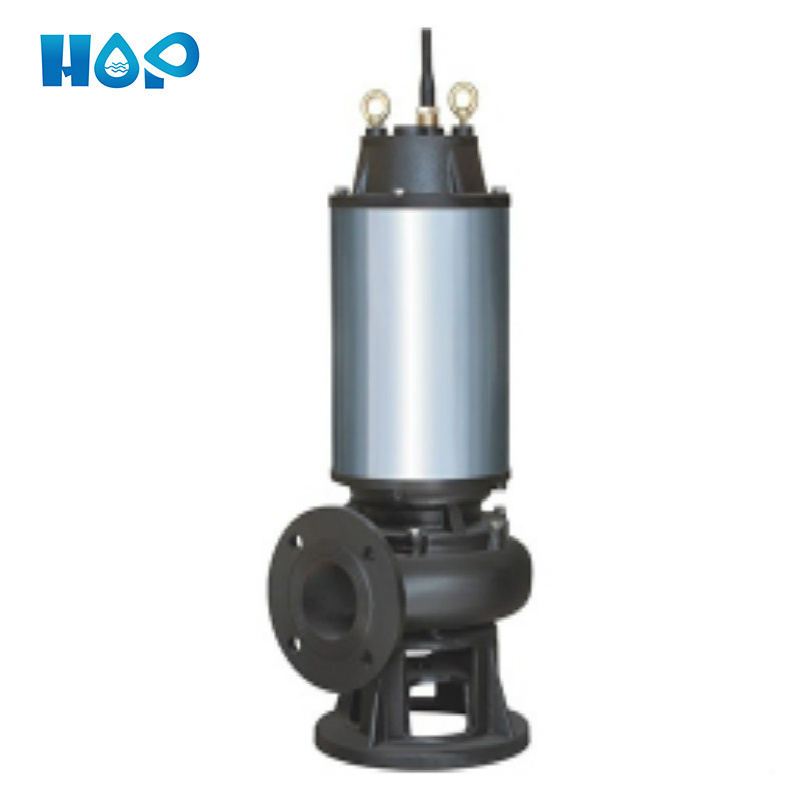 HOP Electric Non-clogging vertical cast iron submersible sewage sump lift pump for sorts of waste water and sewage