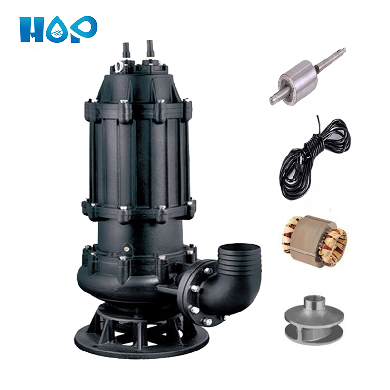 HOP sludge pump water for pond sewage lift station tank 2 inch dirty water pump a drain pump of the washing machine