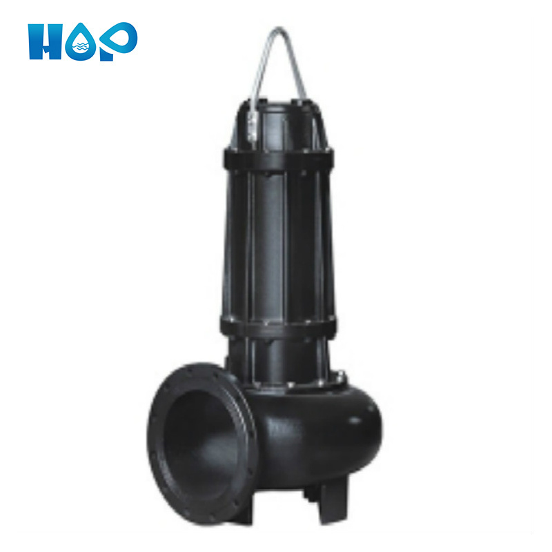 HOP Electric Non-clogging vertical cast iron submersible sewage sump lift pump for sorts of waste water and sewage