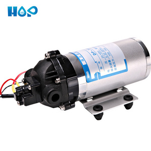 HOP 12V 24V 75GPD self priming mini RO water diaphragm booster pump membrane pressure pump