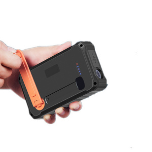 New arrival solar powered portable power bank 10000mAh hand crank mobile charger emergency crank generator