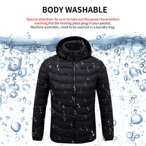 2023 Winter Worker Down Coats Unisex Waterproof Outwears Motorcycle Racing Ski Windbreaker Heated Puffer Jacket Black Raw Formal