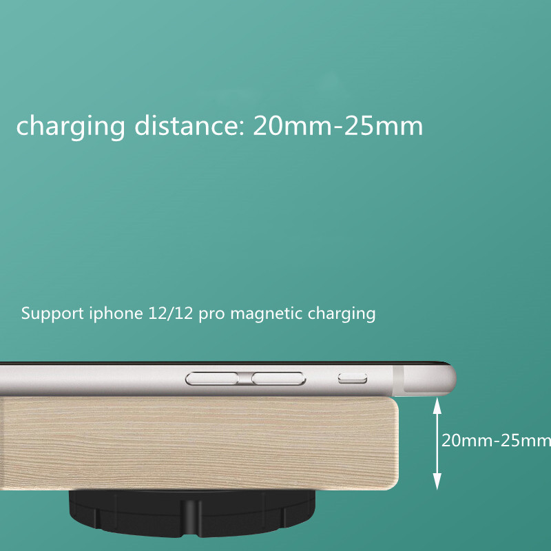 Hidden Invisible furniture Wireless Charger built into desk under table integrated wireless charger