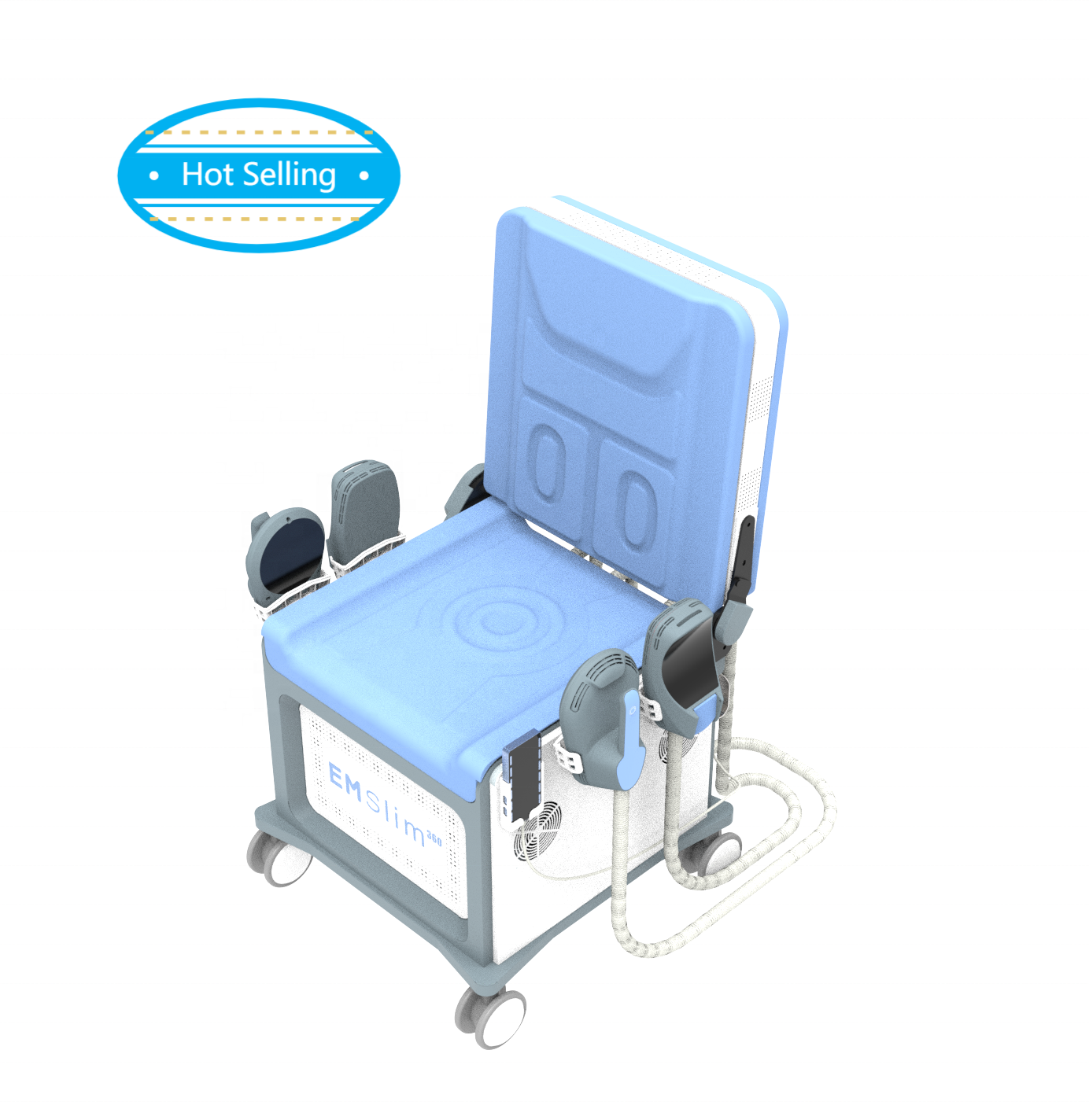 Multifunction 7 in 1 EMSlim Machine HIFEMT RF 360 EMS Slim Neo Abs Building Muscle Growth Back Massage Pevic Floor Chair