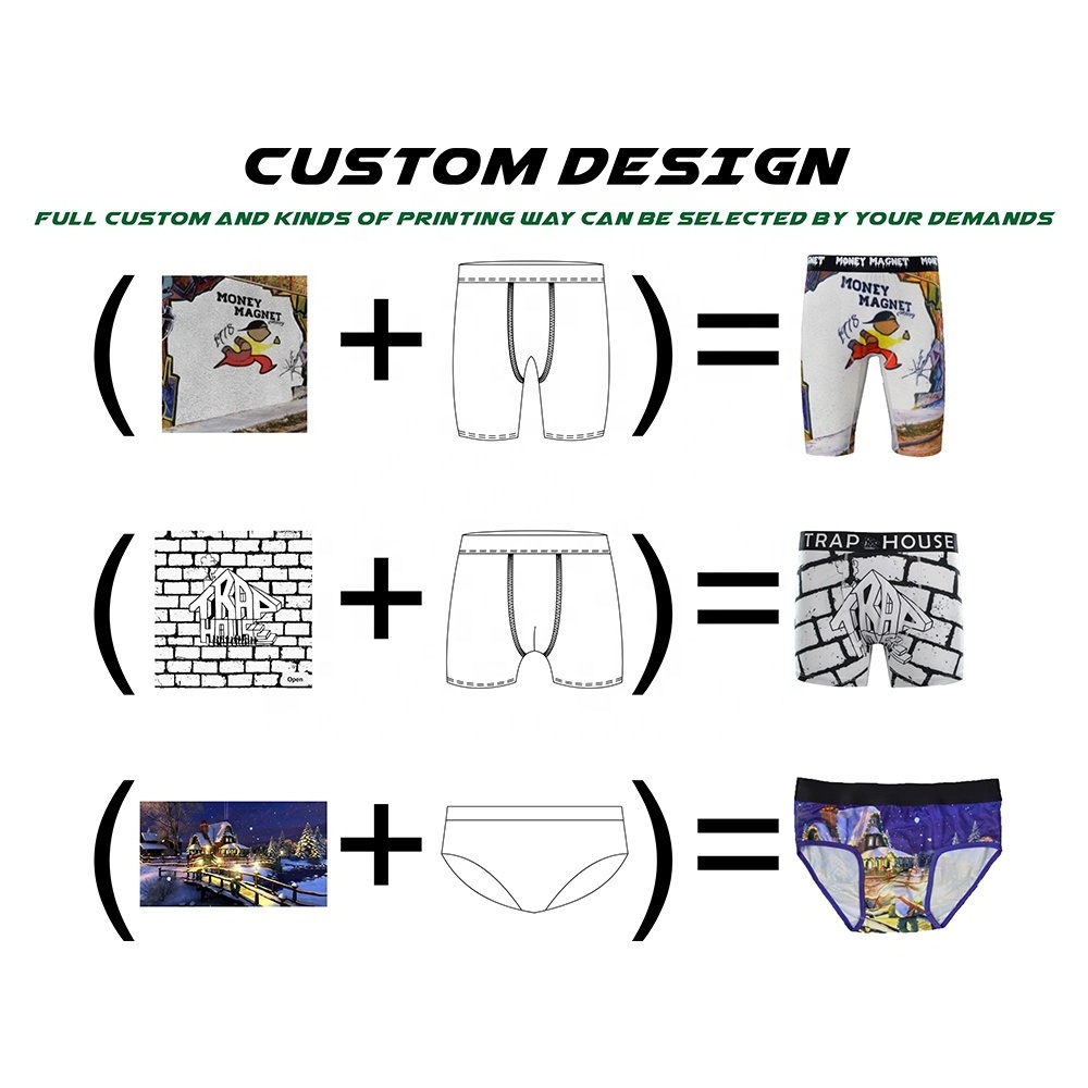 Custom Elastic Band Men Underwear High Quality Trendy Boxer Briefs Men Boxer