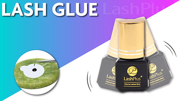 LashPlus Eyelash Adhesive Individual Volume Oil Proof Eyelash Extension Glue Professional Glue for Lash Extension