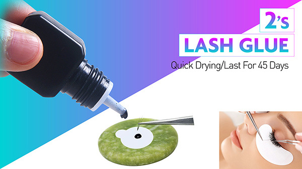 LashPlus Eyelash Adhesive Individual Volume Oil Proof Eyelash Extension Glue Professional Glue for Lash Extension