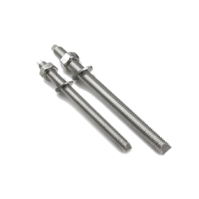 Stainless steel M12 M16 M20 M24 M30 M36 M42 M48 M56 M64 Chemical Anchor studs bolt SUS304 316 A2 A4 custom service