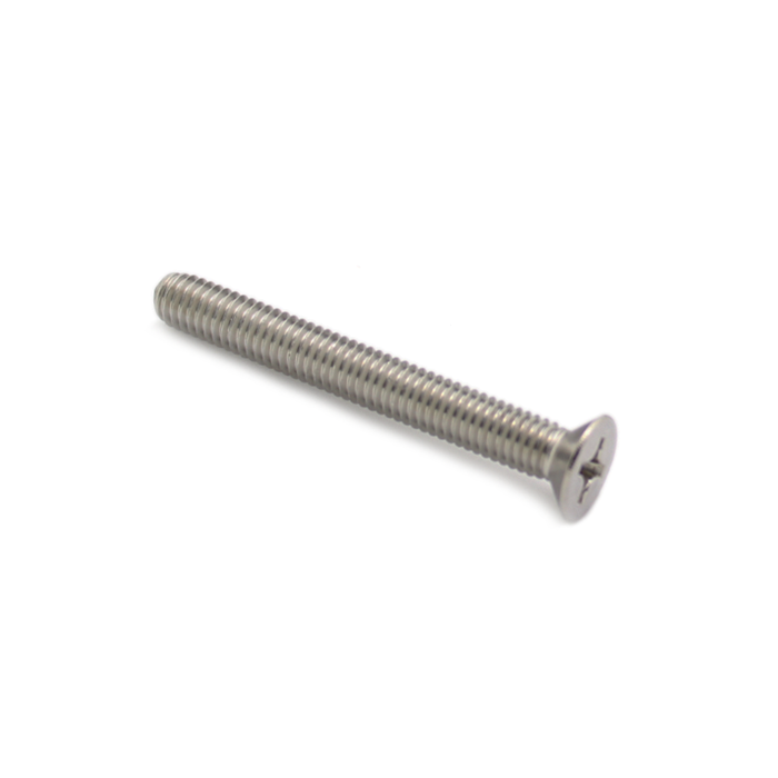 Nickel plated steel Phillips cross flat Countersink head machine screw M1 M1.2 M1.4 M1.6 M1.7 M2 M2.5 M3 M3.5 M4 M5 M6 M8 M10