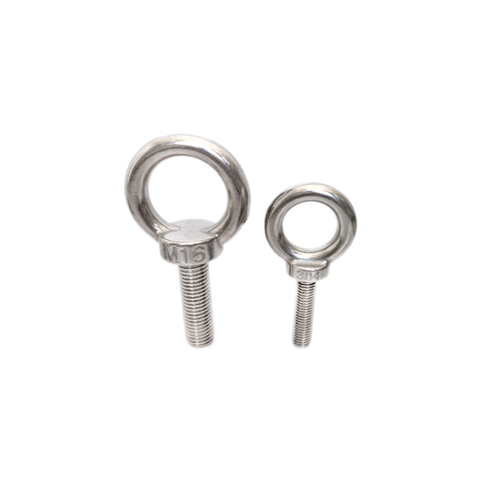 Lifting Eye bolts with material Stainless steel Carbon steel forged and casting Size M5 to M20 lifting fasteners