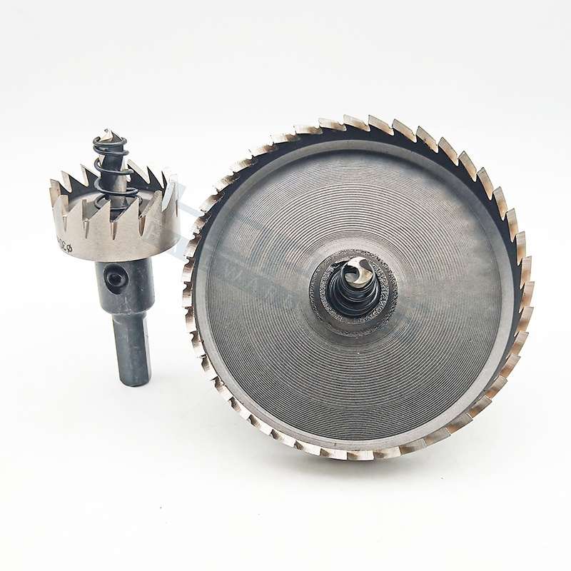 HSS6542 12-100mm TCT Annular Cutters Core drill bits Hole saw for stainless steel Aluminum alloy pipe sheet