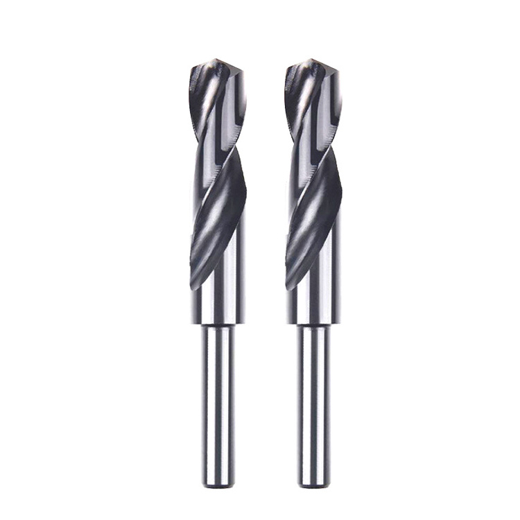 HSS M2 M35 Co Reduced shank Twist drill bits for drilling stainless carbon steel iron brass aluminum metal sheet tools