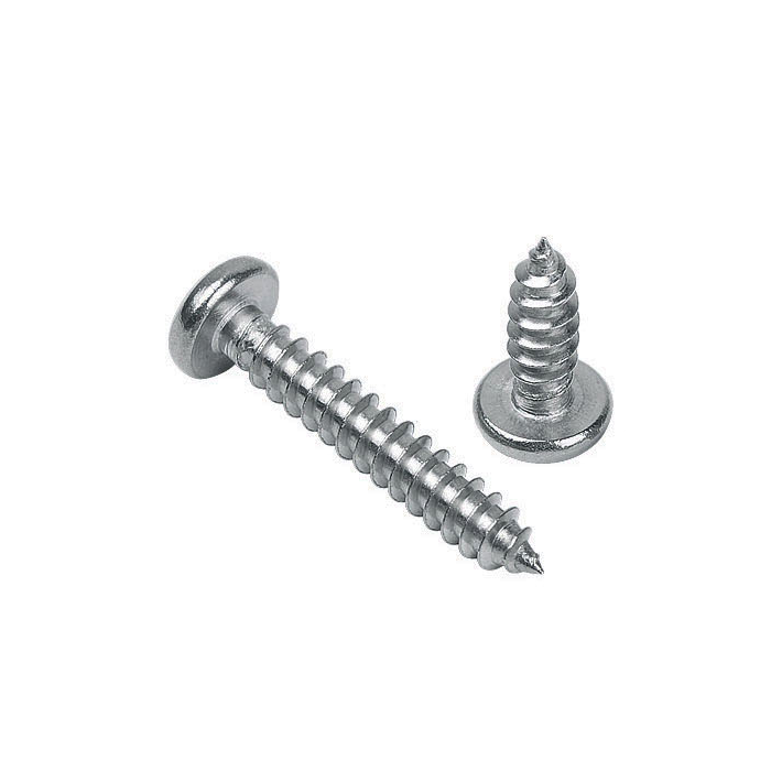 Round Button pan head Phillips Cross Self tapping screw M1 M1.2 M1.4 M1.7 M2 M2.2 M2.6 M3 M3.5 M4.2 M4.8 M5.5 M6.3 zinc plated