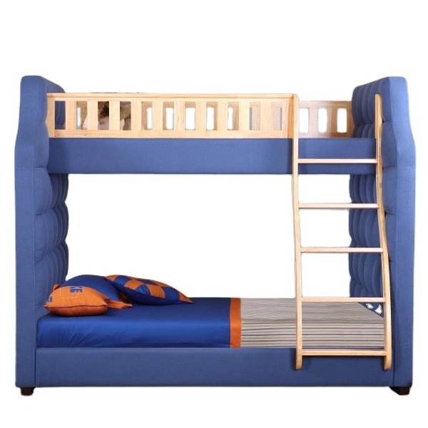 Modern bunk bed wooden children bedroom furniture set children bed design home bed