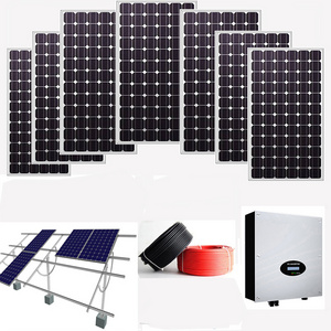 10KW on grid solar system solar generator for residential and commercial using