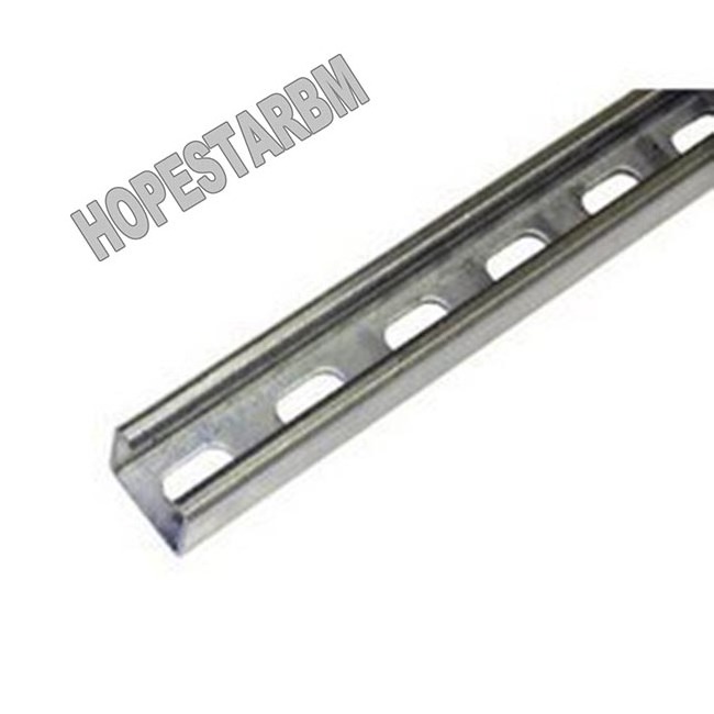 Hot Dip Galvanized Steel Slotted Strut Channel( C Channel, Unistrut, UniStrut Channel)