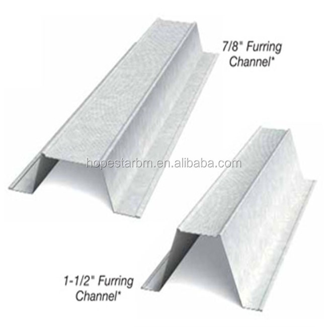 Ceiling Metal Z Furring Channel with Low Prices/Galvanized Steel Omega