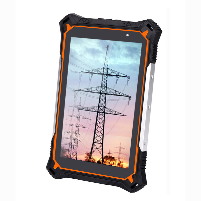 New 8 Inch 1000 nits Android 10.0 Waterproof IP68 Octa-core Rugged Tablet With Big Memory 6+128gb