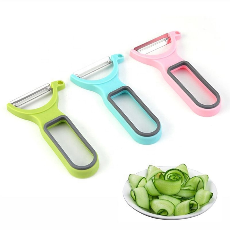 Kitchen Tools Gadgets Stainless Steel  3 in 1 Vegetable Peeler Set Sharp Vegetable And Fruit Peeler