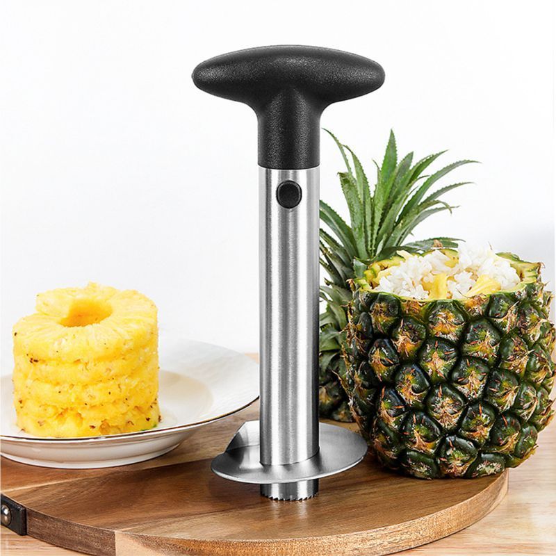 Fruit & Vegetable Tools Professional Easy Core Removal Stainless Steel Manual Pineapple Corer Slicer And Cutter