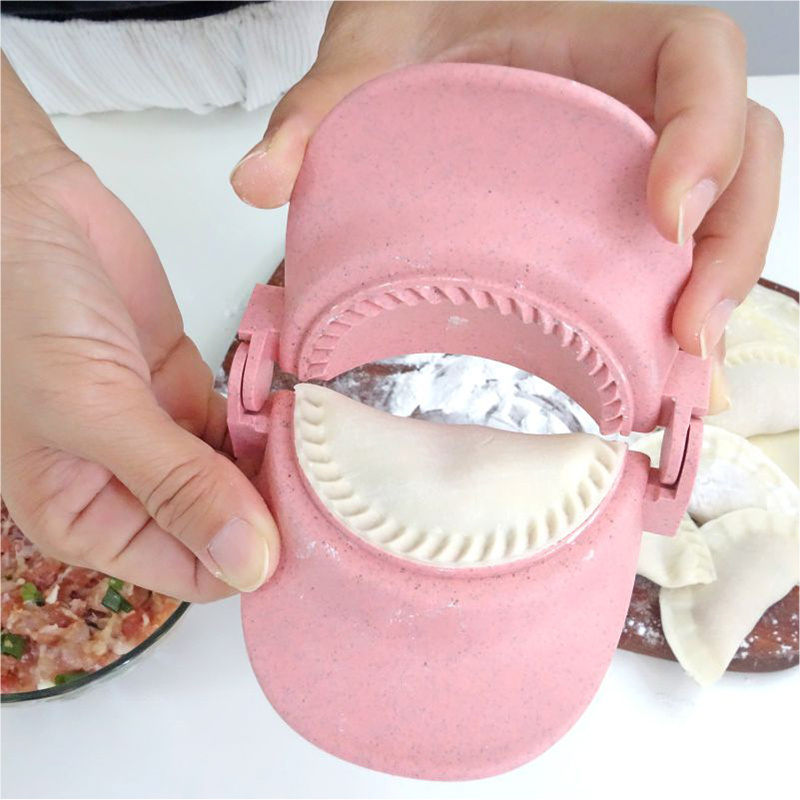 Hot Sale Pastry Pie Making 3 Sizes Empanadas Press Maker Set Wheat Straw Dumpling Maker mold