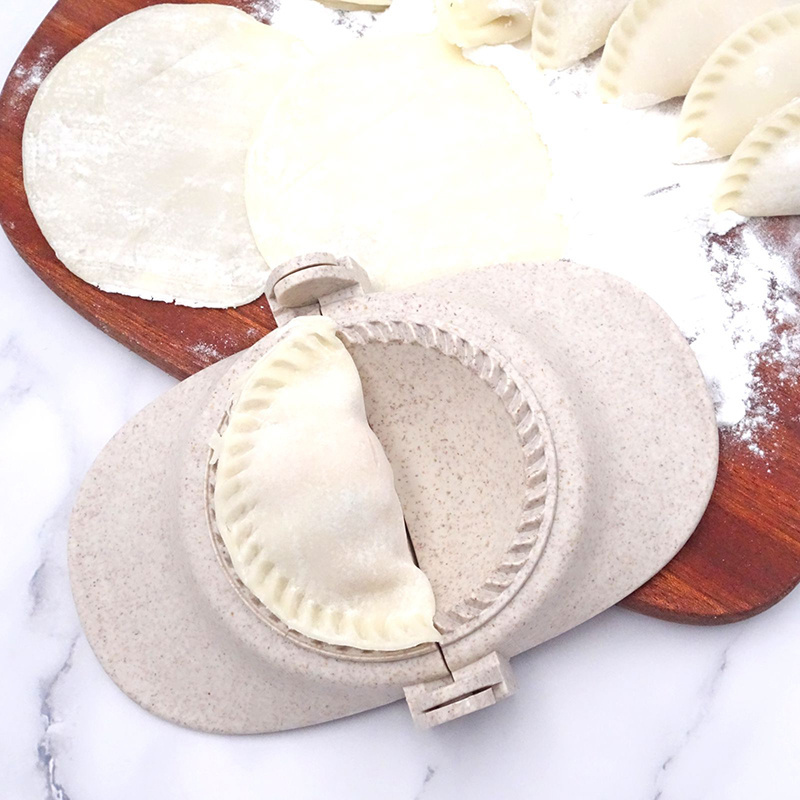 Hot Sale Pastry Pie Making 3 Sizes Empanadas Press Maker Set Wheat Straw Dumpling Maker mold