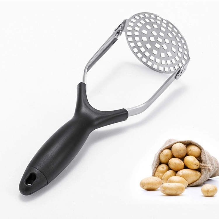 Personalized Kitchen Accessories Tools Stainless Steel Hand Masher For Potato Guacamole Egg Salad Banana Bread