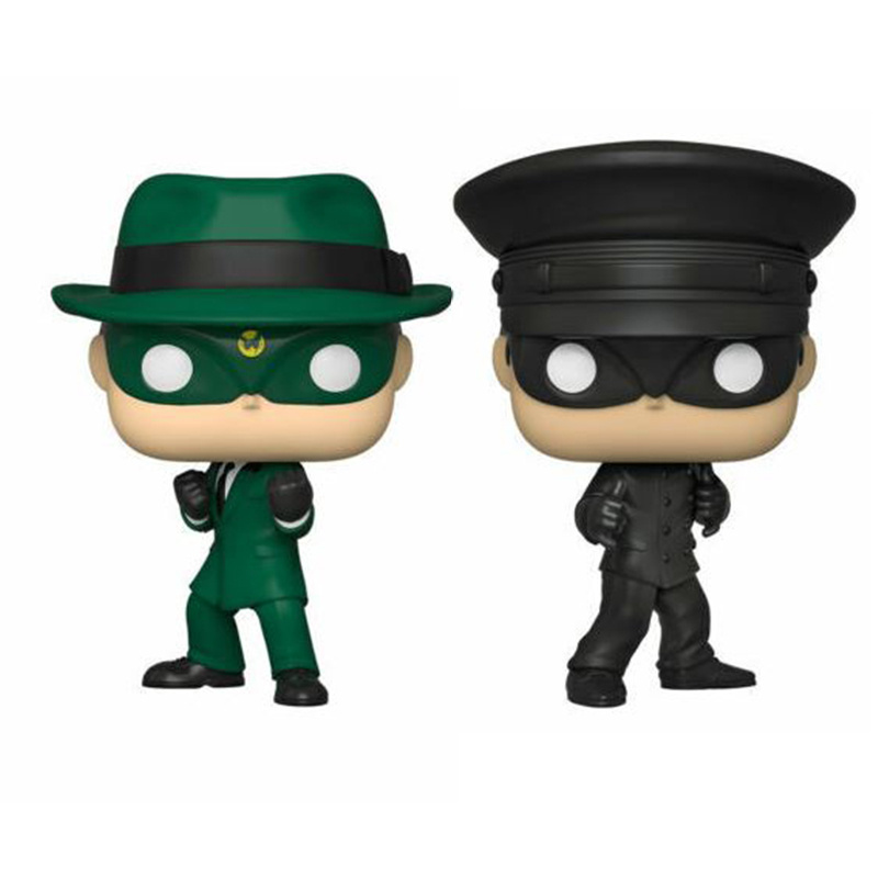 Customize Vinyl Figurine The Green Hornet Pop Figure Hornet and Kato Chibi Vinlyl PVC Decor Collection Model Decorations