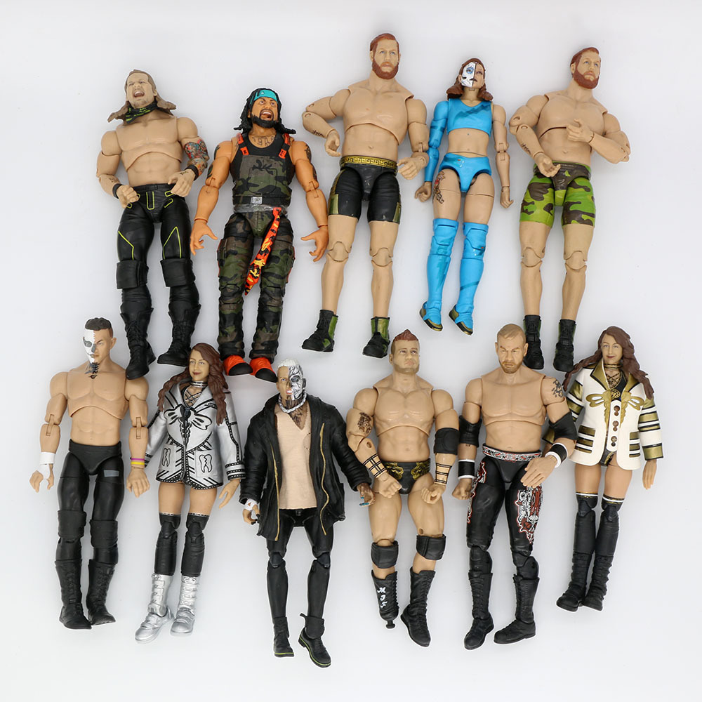 OEM Custom Articulated Body Plastic Male wrestler Figures wwe Action Figures make anime plastic action figure toys for fans