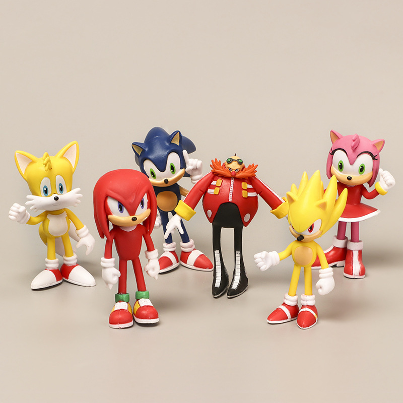 OEM custom cartoon figure sonic action figures maker making plastic toy factory  action figure manufacture