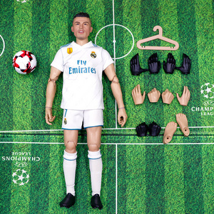 OEM custom hot sale mini soccer action figure Cristiano Ronaldo 03 resin plastic ABS PVC mini action figure model for collection