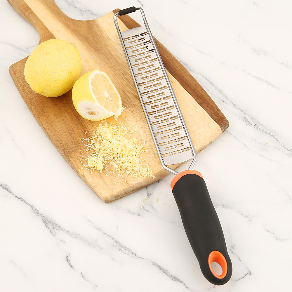 New designfood grade stainless steel carved cheese grater for fruits and vegetables