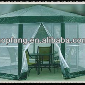 dia3.5m octagonal gazebo(screen house,PE PAVILLON)