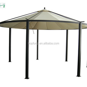 dia4.5*2.85m garden outdoor steel round metal gazebo