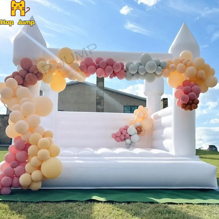 commercial white bounce house 13x13 inflatable bounce house white toddler bounce house China