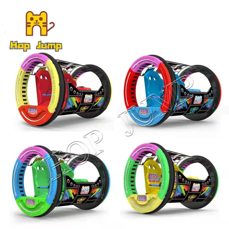 Outdoor 360 Degree Rotation electric happy swing Control Rolling Car Carnival Amusement Park Rides Happy 360 Rolling Car rides