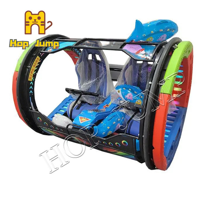 Outdoor 360 Degree Rotation electric happy swing Control Rolling Car Carnival Amusement Park Rides Happy 360 Rolling Car rides