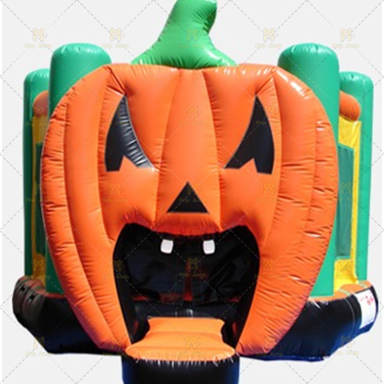 hot sale 2023 halloween pumpkin bounce house inflatable Halloween  bouncy castle for sale