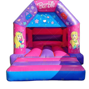 Strawberry Inflatable Castle With Slide Bounce House Fruits Theme Bouncy Castle Slide Combo