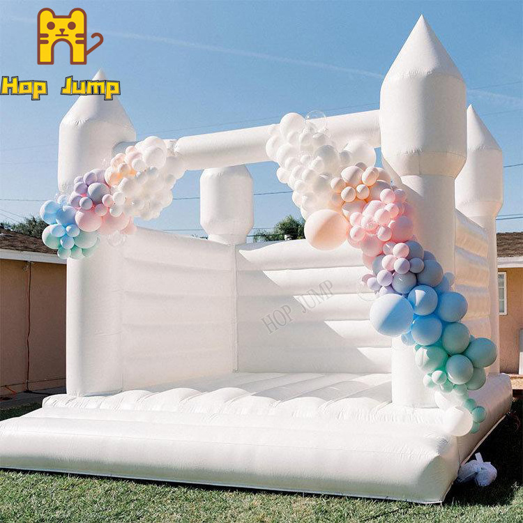 commercial white bounce house 13x13 inflatable bounce house white toddler bounce house China