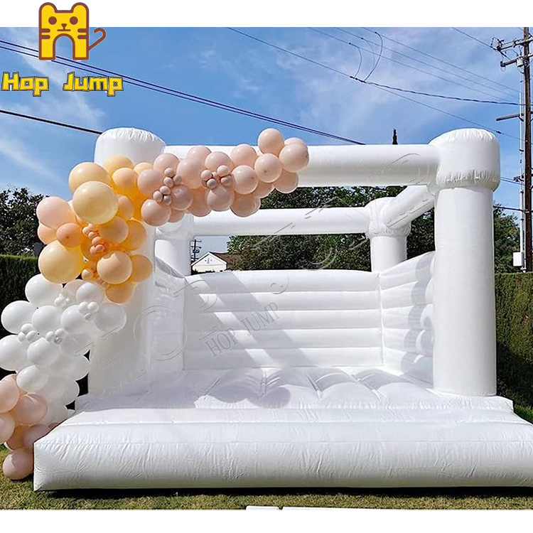 commercial white bounce house 13x13 inflatable bounce house white toddler bounce house China