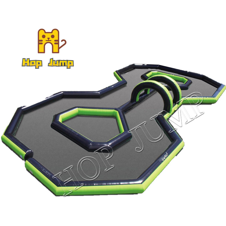 New design kids race track hot sale race track Inflatable Race Track for sale