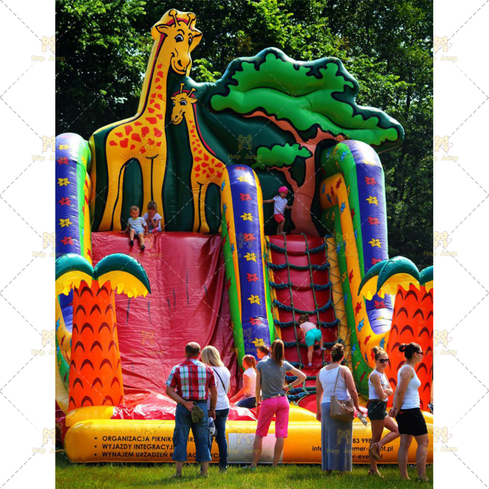 4*6m 13ft*20ft inflatable super mario jumping castle dry slide bouncy castle playgrounds