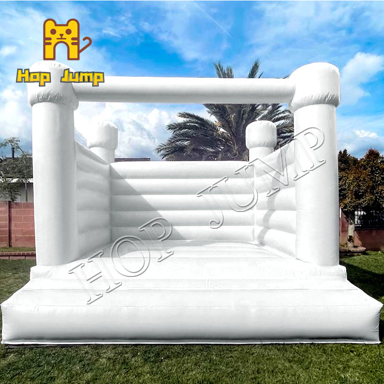 Commercial white bounce house adults wedding moonwalk bounce house toddler white bounce house for sale